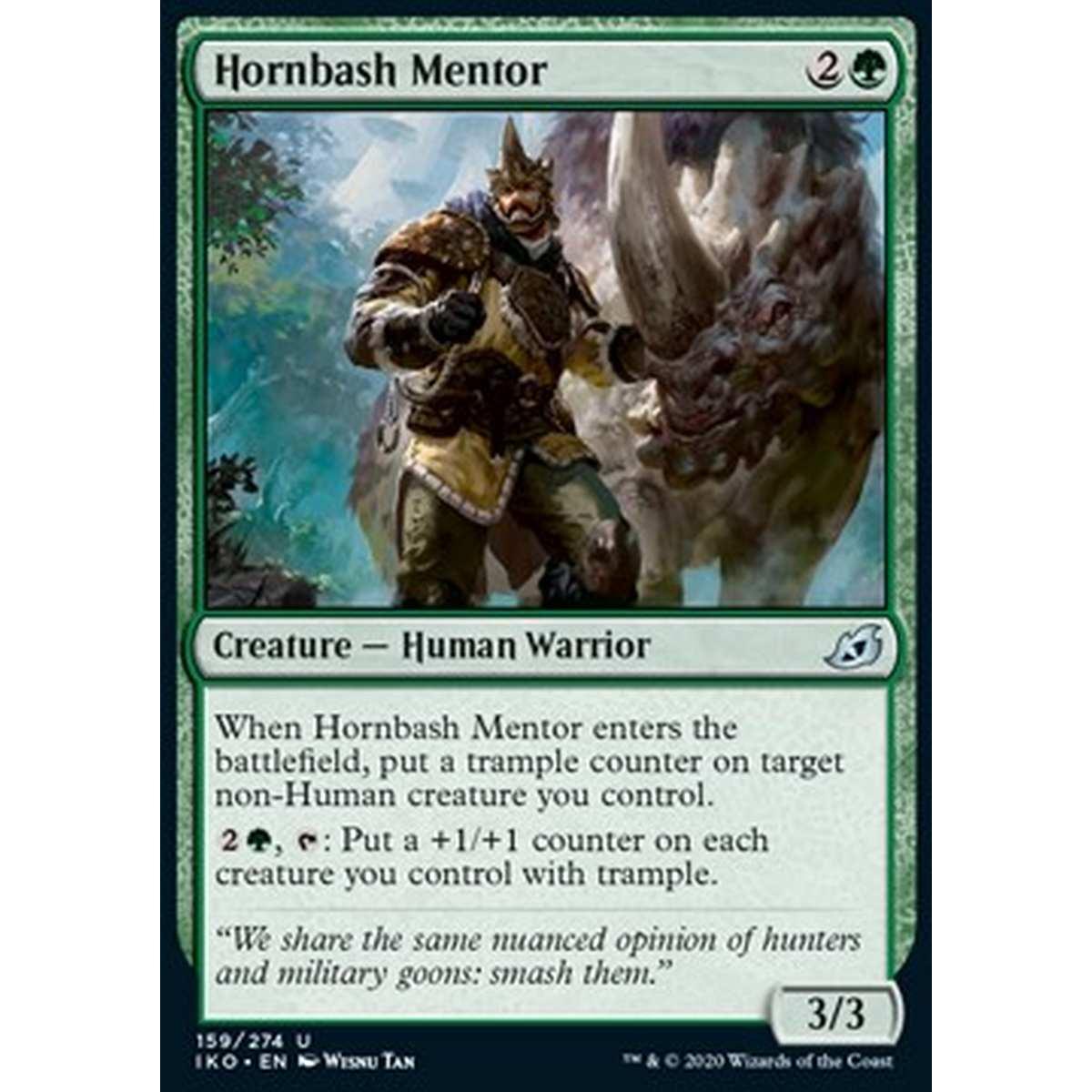 Hornbash Mentor - Mentore del Corno Dirompente - [IKO] [NM]