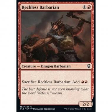 Reckless Barbarian - Reckless Barbarian - [CLB] [NM]