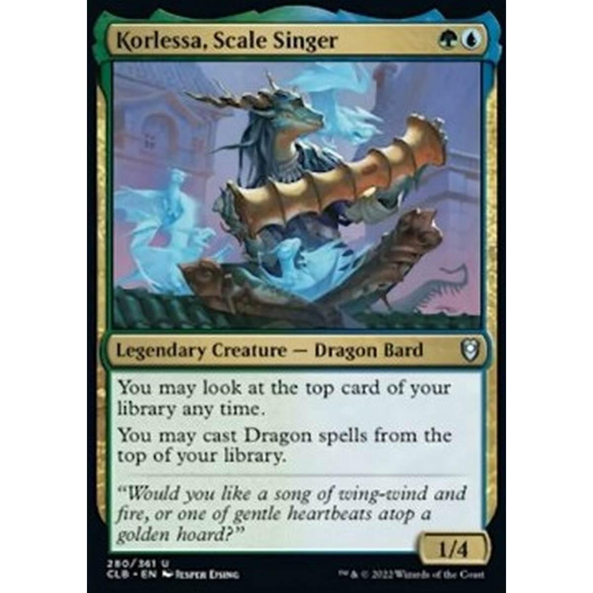 Korlessa, Scale Singer - Korlessa, Scale Singer - [CLB] [NM]