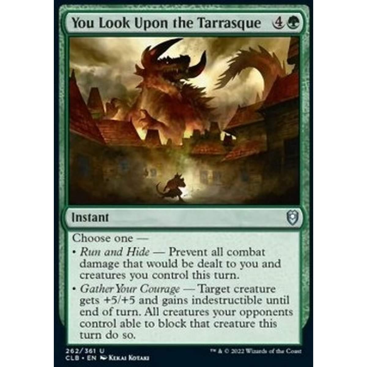 You Look Upon the Tarrasque - You Look Upon the Tarrasque - [CLB] [NM]