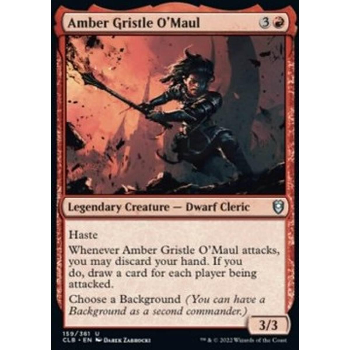 Amber Gristle O'Maul - Amber Gristle O'Maul - [CLB] [NM]