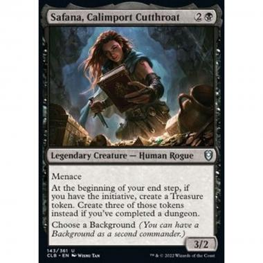 Safana, Calimport Cutthroat - Safana, Calimport Cutthroat - [CLB] [NM]