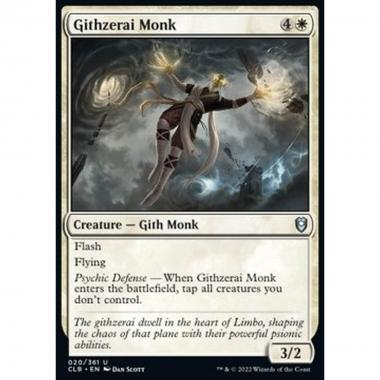 Githzerai Monk - Githzerai Monk - [CLB] [NM]