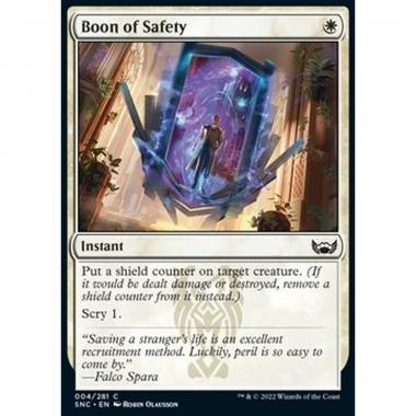 Boon of Safety - Dono di Sicurezza - [SNC] [NM] [Foil]