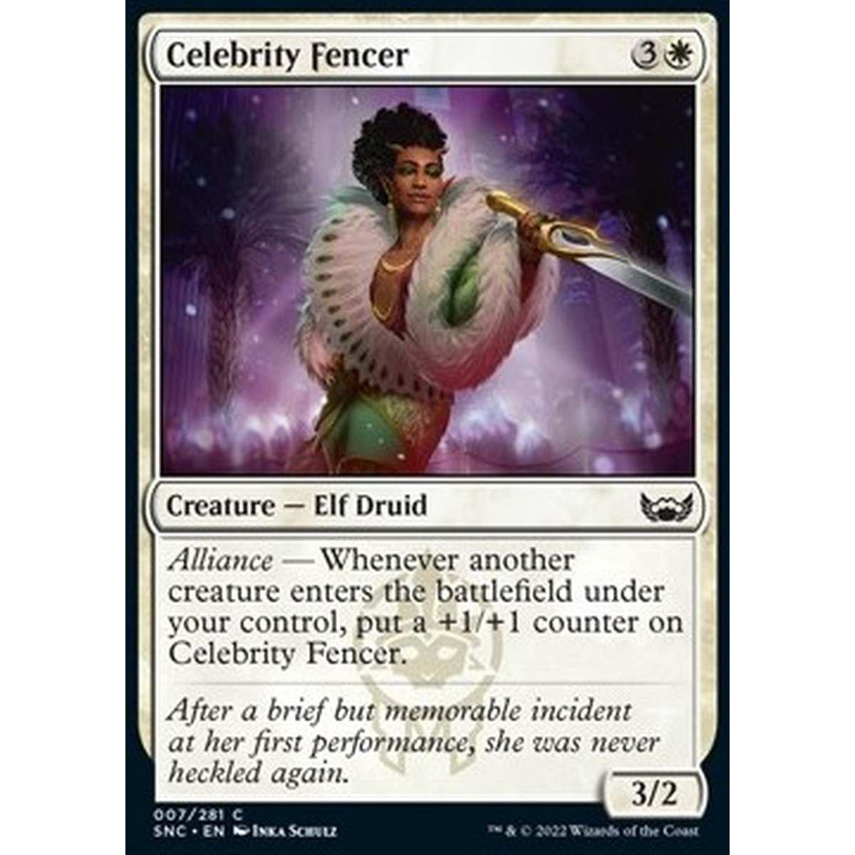 Celebrity Fencer - Celebrit  Spadaccina - [SNC] [NM] [Foil]