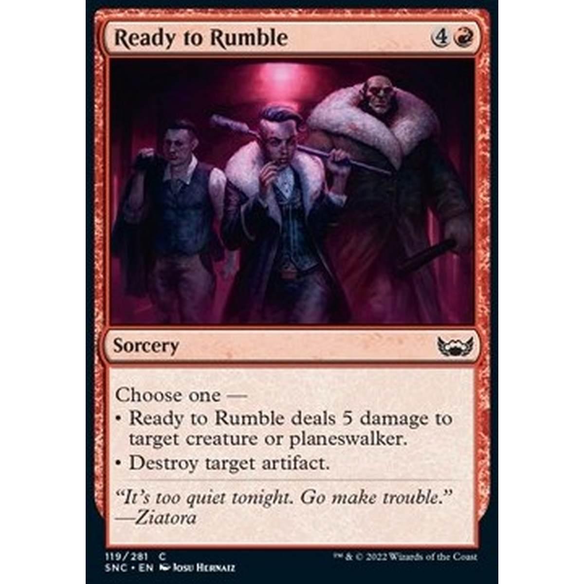 Ready to Rumble - Pronti alla Rissa - [SNC] [NM] [Foil]