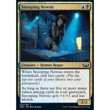 Snooping Newsie - Giornalista Ficcanaso - [SNC] [NM] [Foil]