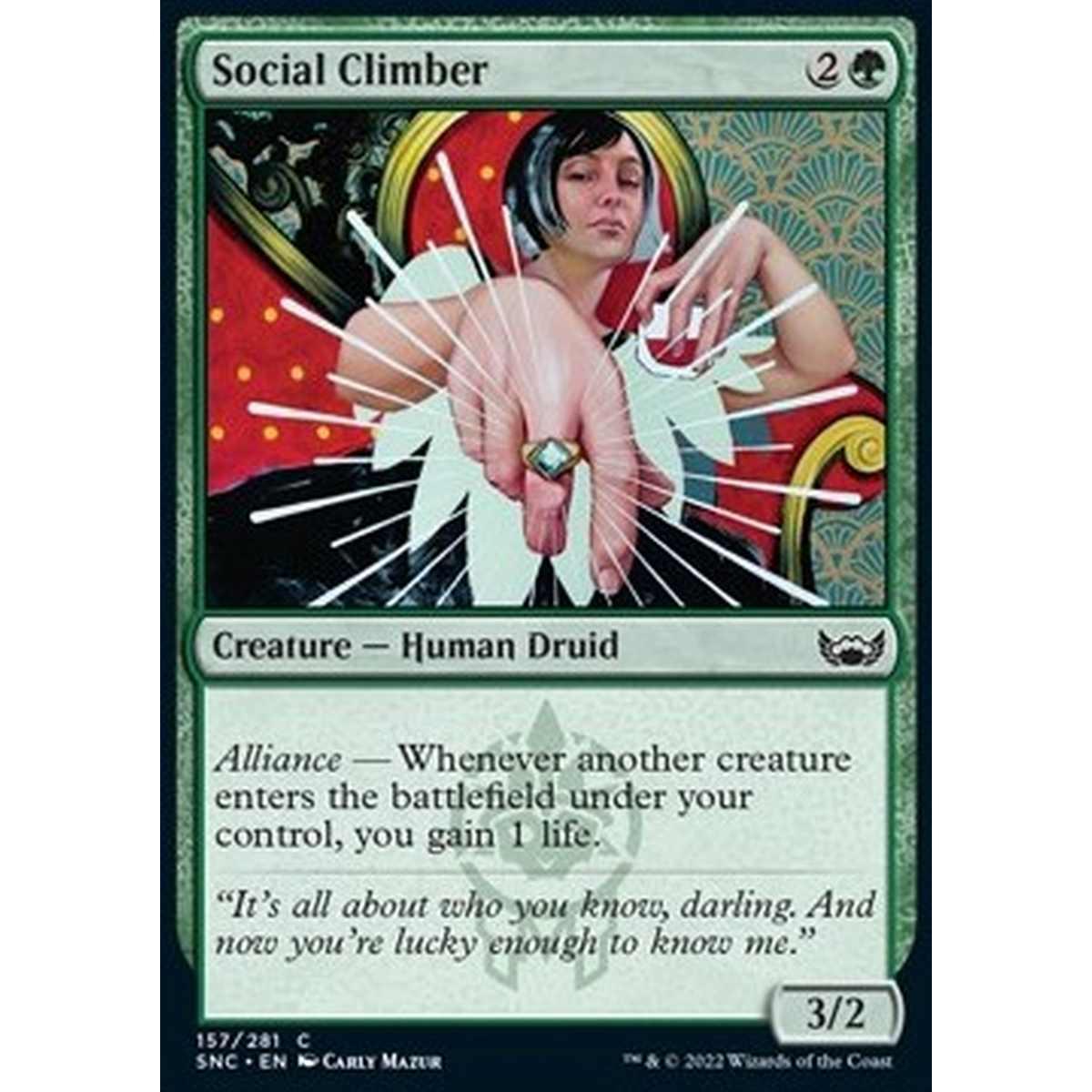 Social Climber - Arrampicatrice Sociale - [SNC] [NM] [Foil]