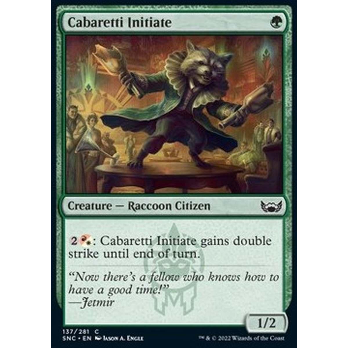 Cabaretti Initiate - Iniziato dei Cabaretti - [SNC] [NM] [Foil]
