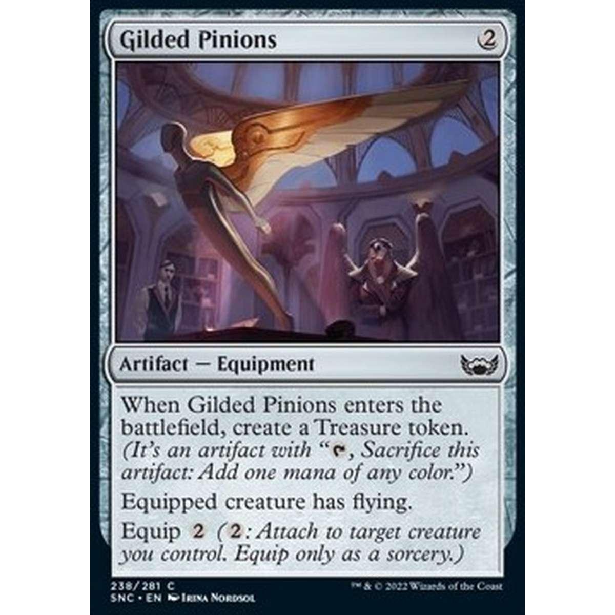 Gilded Pinions - Remiganti Dorate - [SNC] [NM] [Foil]
