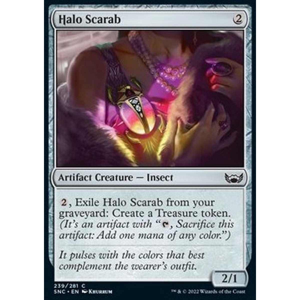 Halo Scarab - Scarabeo di Nimbo - [SNC] [NM] [Foil]
