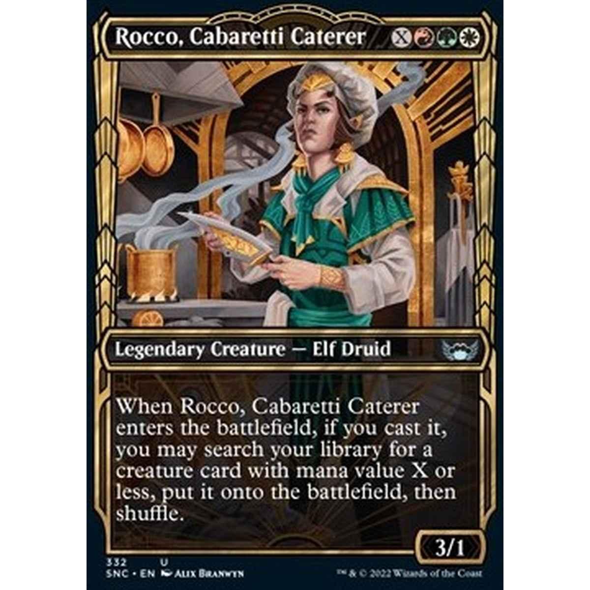 Rocco, Cabaretti Caterer (V.1) - Rocco, Chef dei Cabaretti (V.1) - [XSNC] [NM]