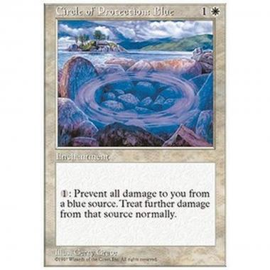 Circle of Protection: Blue - Circle of Protection: Blue - [5ED] [EX]