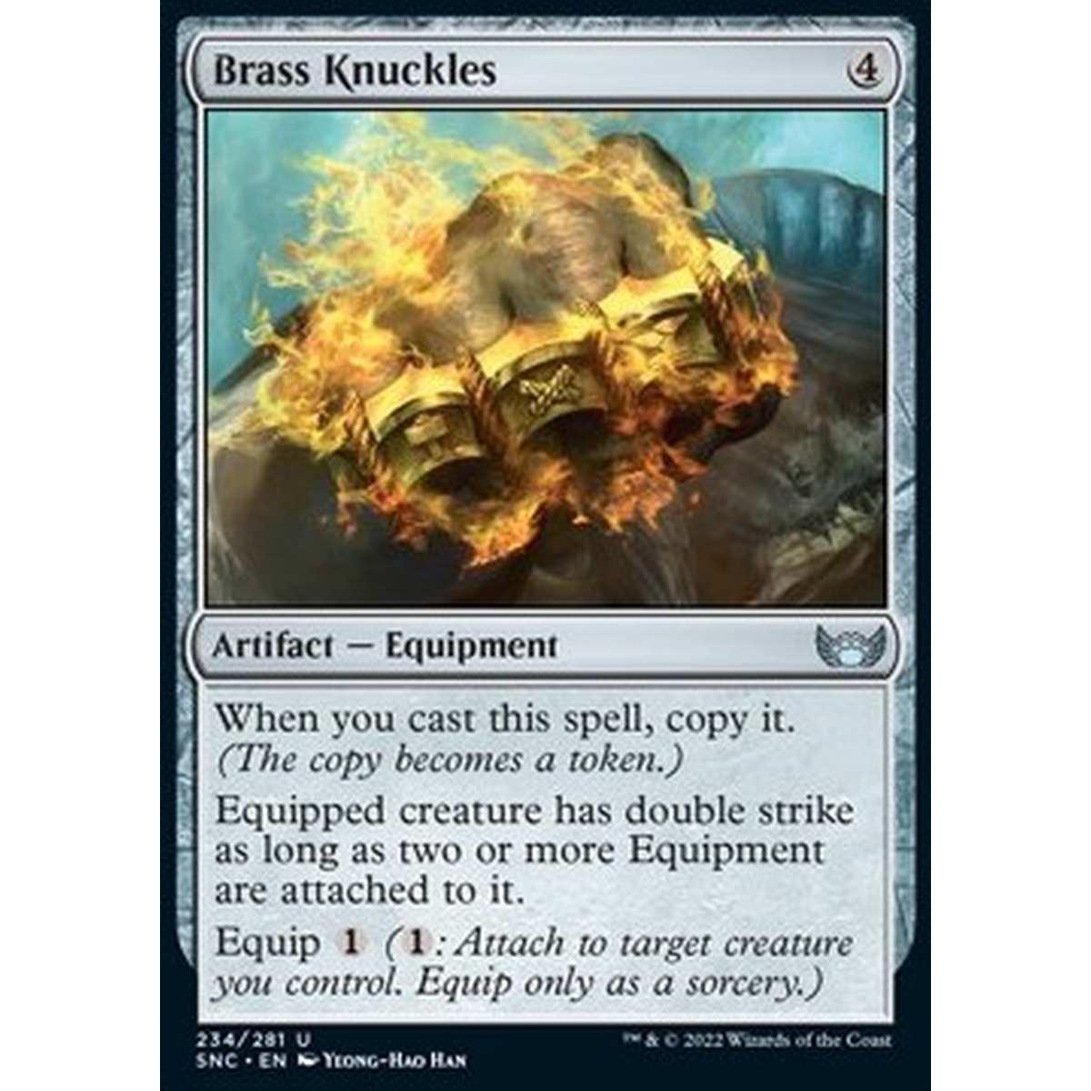 Brass Knuckles - Tirapugni di Ottone - [SNC] [NM]