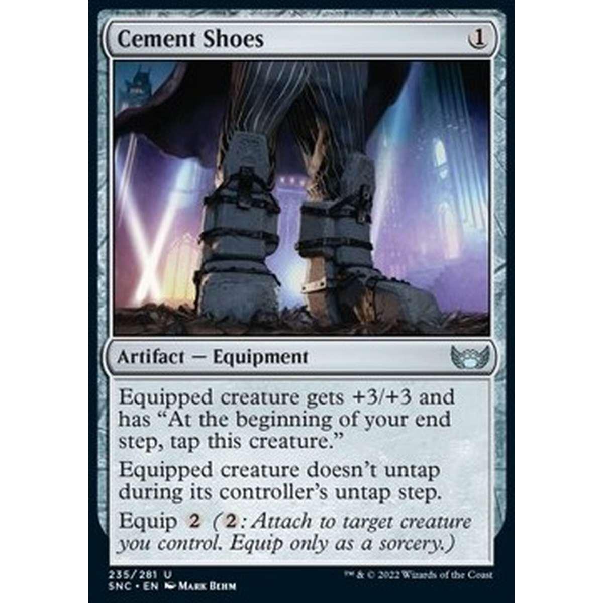 Cement Shoes - Scarpe di Cemento - [SNC] [NM]