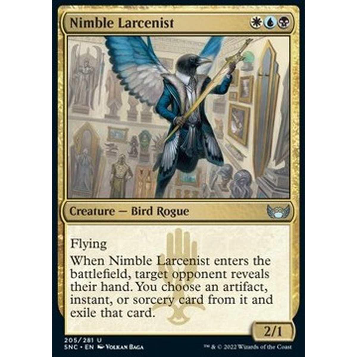 Nimble Larcenist - Ladro Agile - [SNC] [NM]