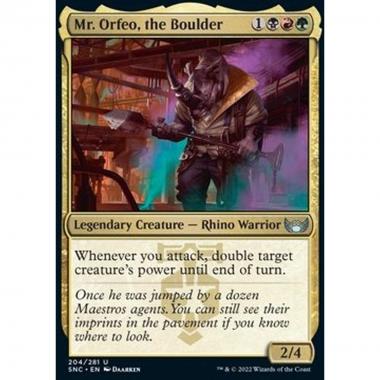 Mr. Orfeo, the Boulder - Mister Orfeo, la Roccia - [SNC] [NM]
