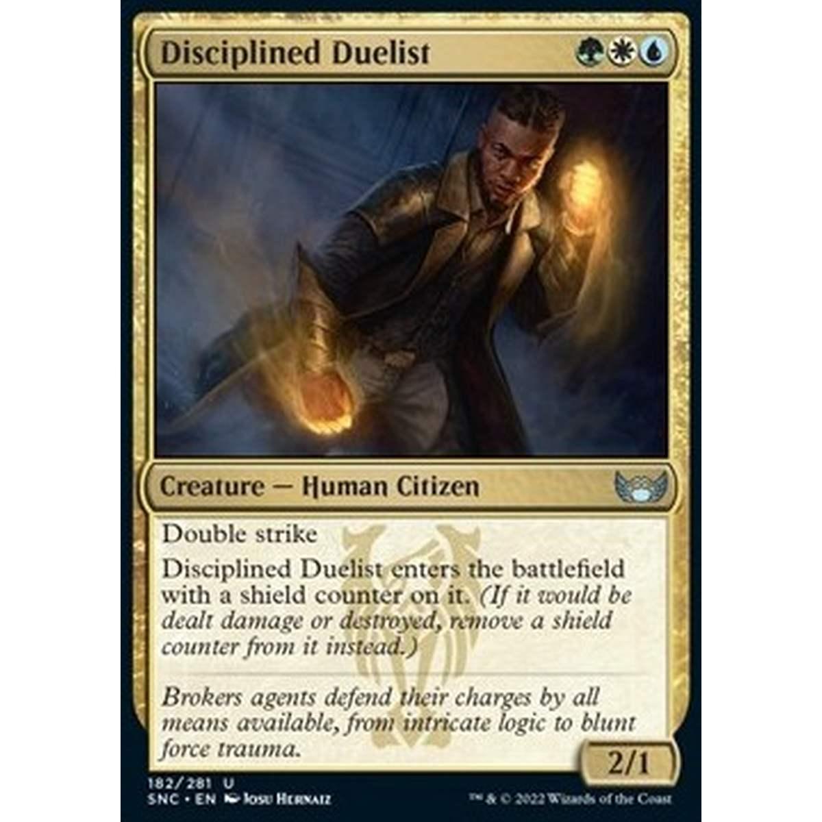 Disciplined Duelist - Duellante Disciplinato - [SNC] [NM]