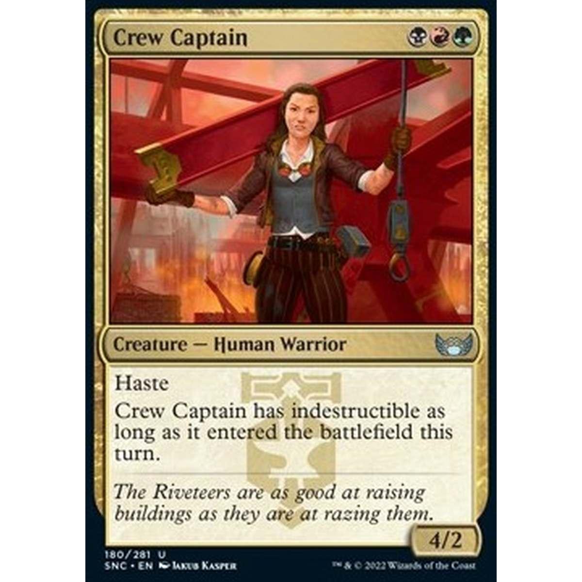 Crew Captain - Capitana dei Manovali - [SNC] [NM]