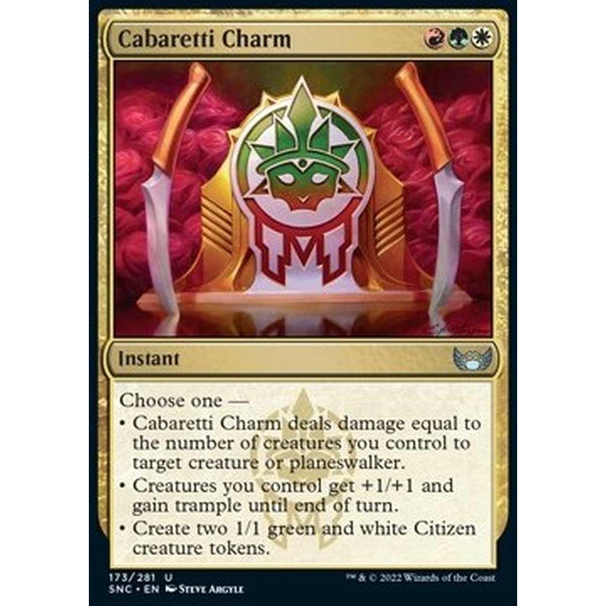 Cabaretti Charm - Talismano dei Cabaretti - [SNC] [NM]