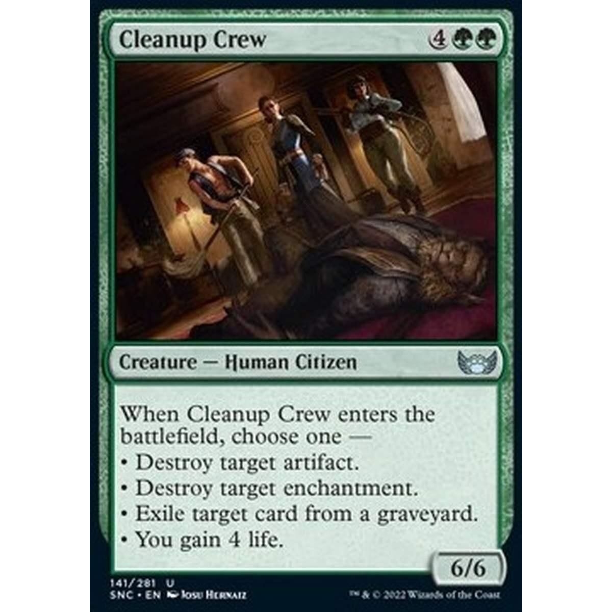 Cleanup Crew - Squadra di Pulizia - [SNC] [NM]