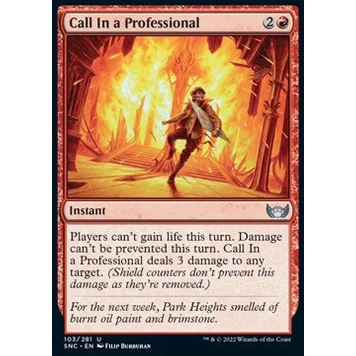 Call In a Professional - Affidarsi a un Professionista - [SNC] [NM]