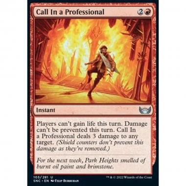 Call In a Professional - Affidarsi a un Professionista - [SNC] [NM]
