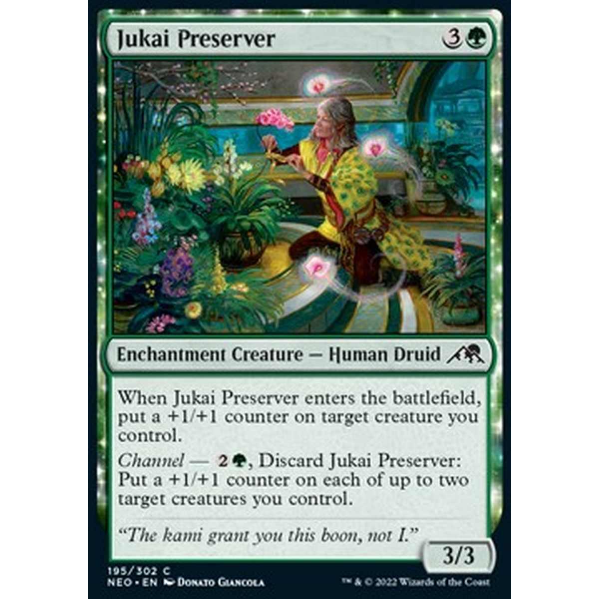 Jukai Preserver - Jukai Preserver - [NEO] [NM] [Foil]