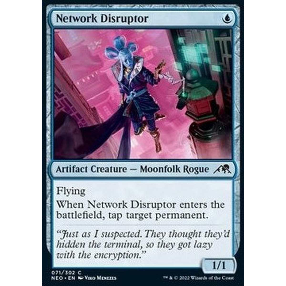 Network Disruptor - Sabotatore della Rete - [NEO] [NM] [Foil]