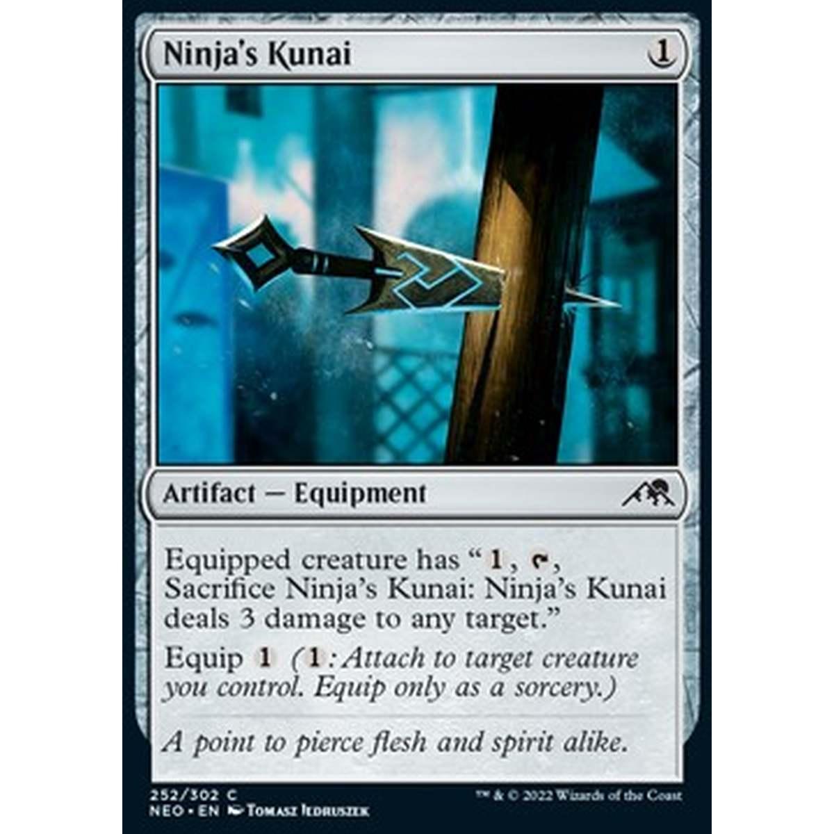 Ninja's Kunai - Kunai del Ninja - [NEO] [NM] [Foil]