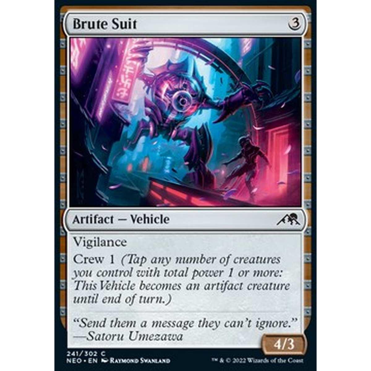 Brute Suit - Armatura Bruta - [NEO] [NM] [Foil]