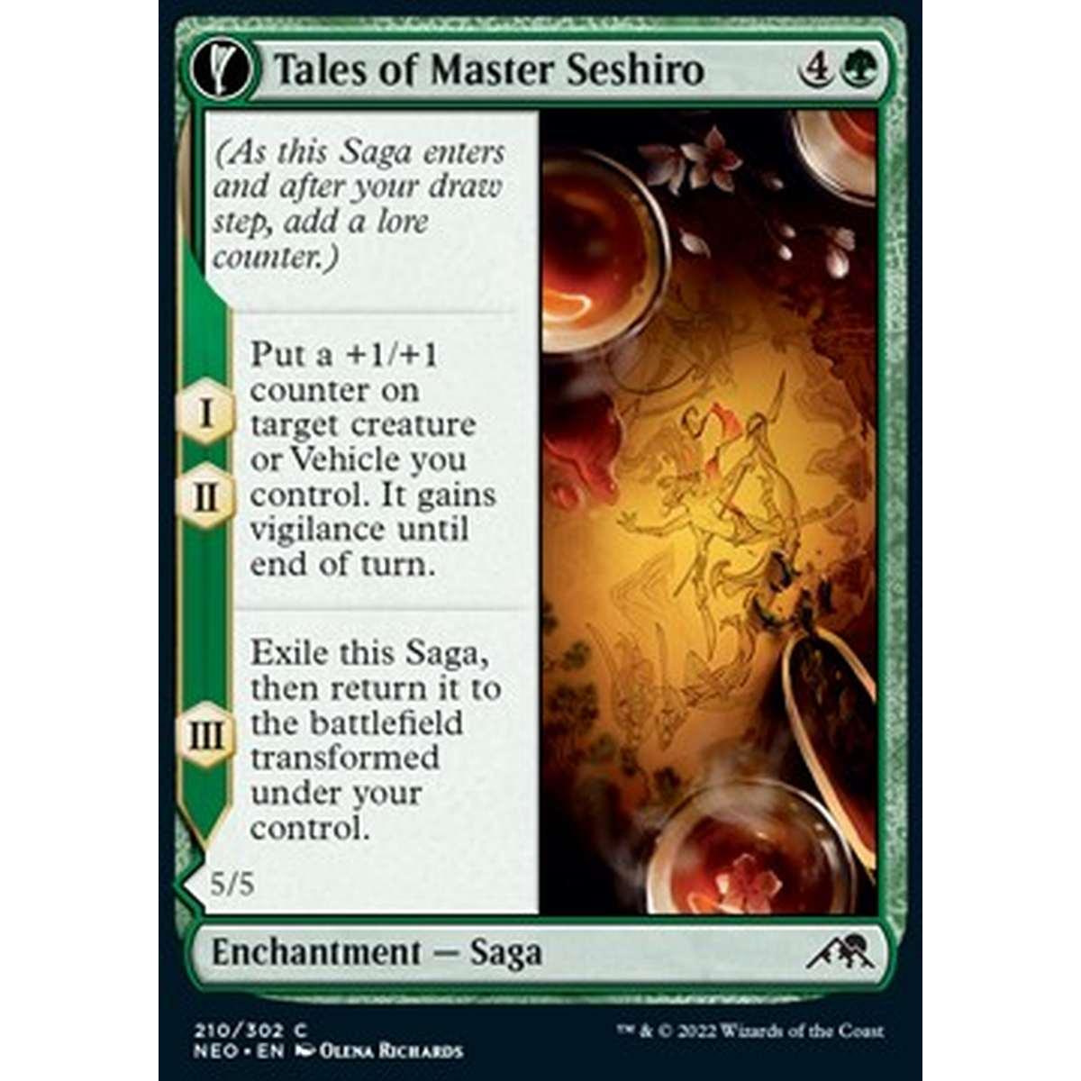 Tales of Master Seshiro // Seshiro's Living Legacy - Racconti del Maestro Seshiro // Eredit  Vivente di Seshiro - [NEO] [NM] [Foil]