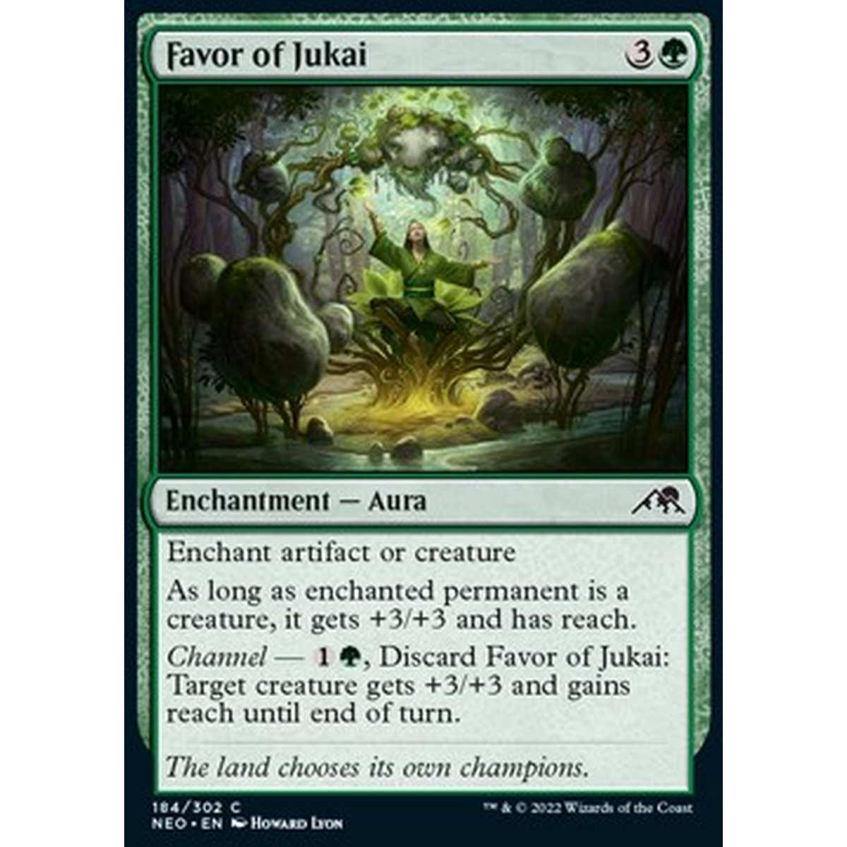 Favor of Jukai - Favore di Jukai - [NEO] [NM] [Foil]