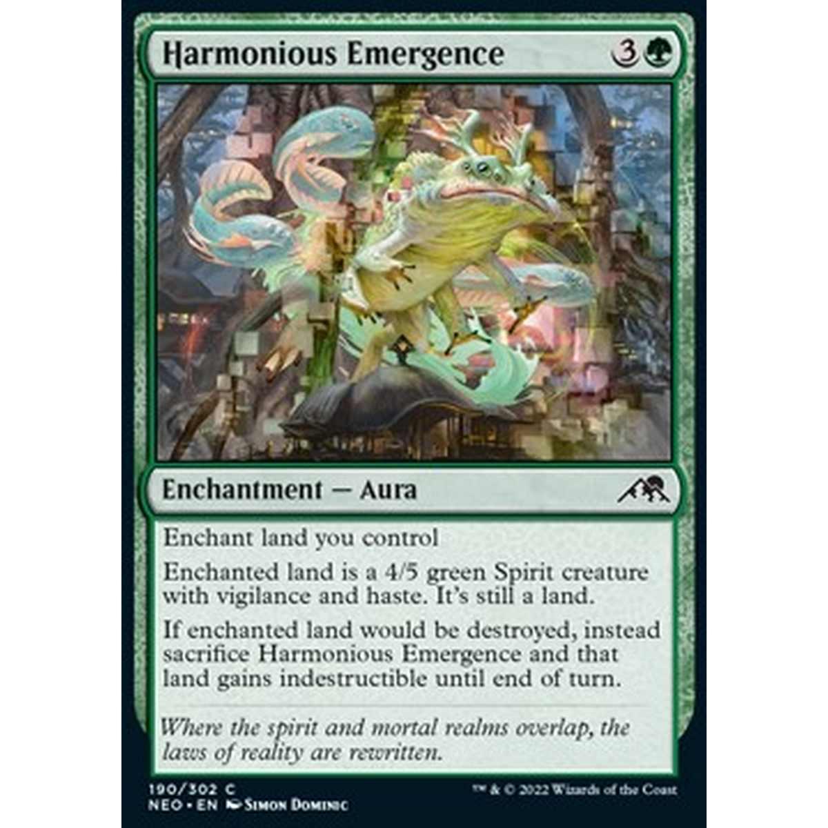 Harmonious Emergence - Apparizione Armoniosa - [NEO] [NM] [Foil]
