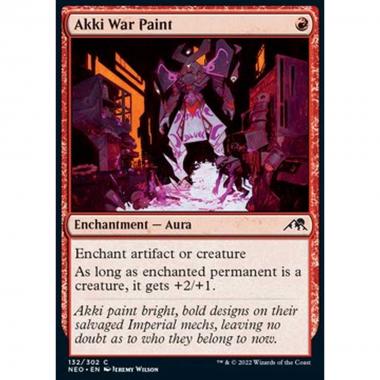 Akki War Paint - Pittura di Guerra degli Akki - [NEO] [NM] [Foil]