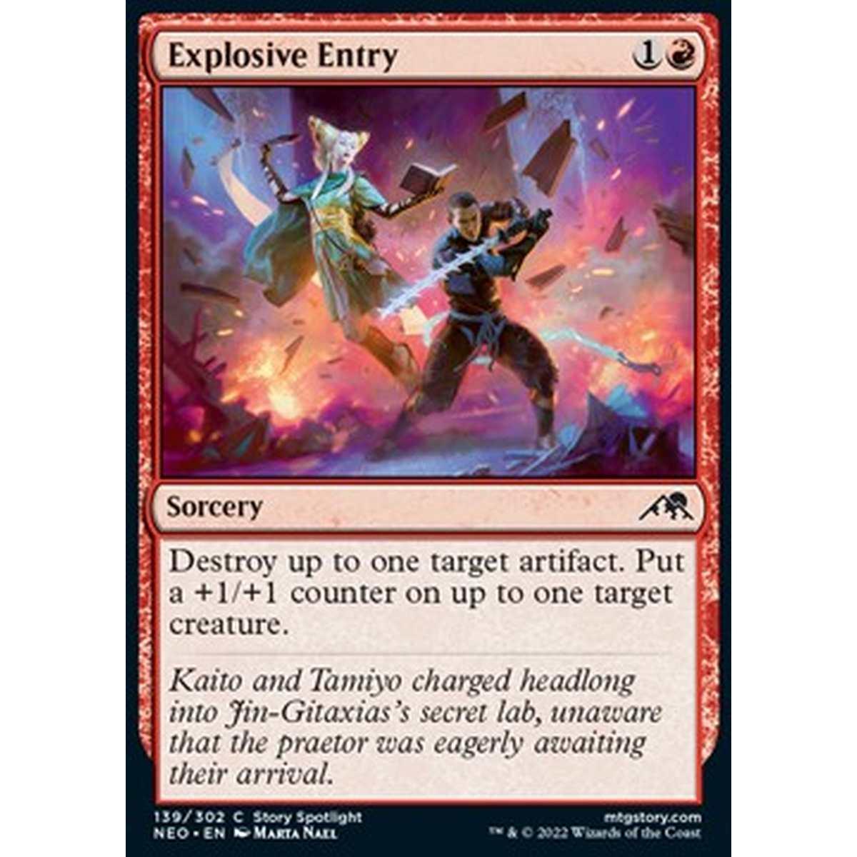 Explosive Entry - Entrata Esplosiva - [NEO] [NM] [Foil]