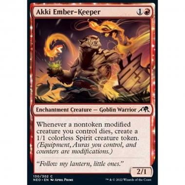 Akki Ember-Keeper - Akki Custode delle Braci - [NEO] [NM] [Foil]