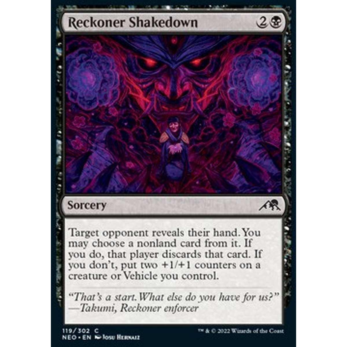 Reckoner Shakedown - Taglieggiamento degli Ineluttabili - [NEO] [NM] [Foil]