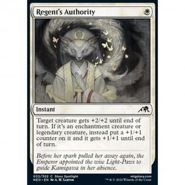 Regent's Authority - Prestigio della Reggente - [NEO] [NM] [Foil]