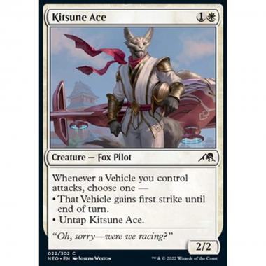 Kitsune Ace - Asso Kitsune - [NEO] [NM] [Foil]