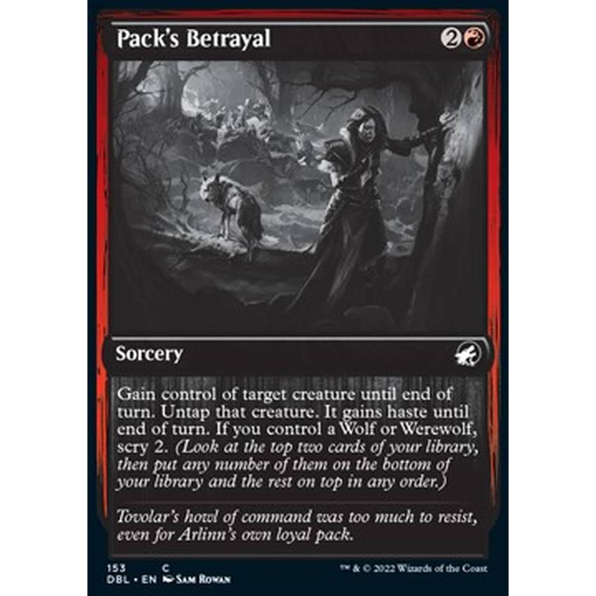 Pack's Betrayal - Pack's Betrayal - [DBL] [NM]