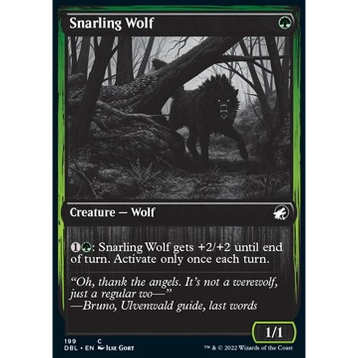 Snarling Wolf (V.1) - Snarling Wolf (V.1) - [DBL] [NM]