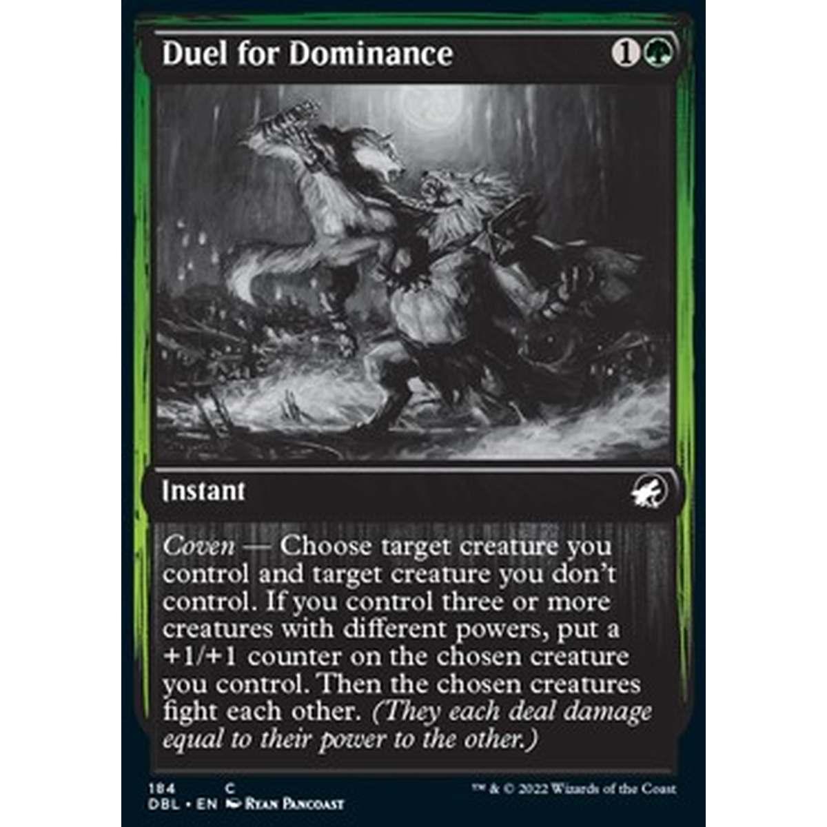 Duel for Dominance - Duel for Dominance - [DBL] [NM]