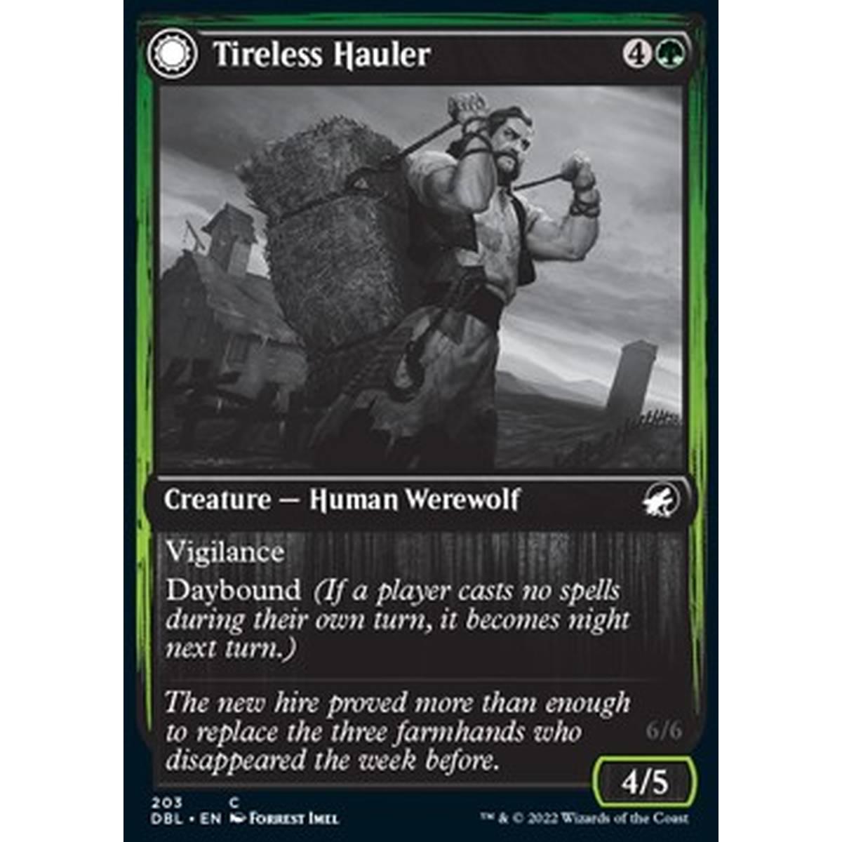 Tireless Hauler // Dire-Strain Brawler - Tireless Hauler // Dire-Strain Brawler - [DBL] [NM]