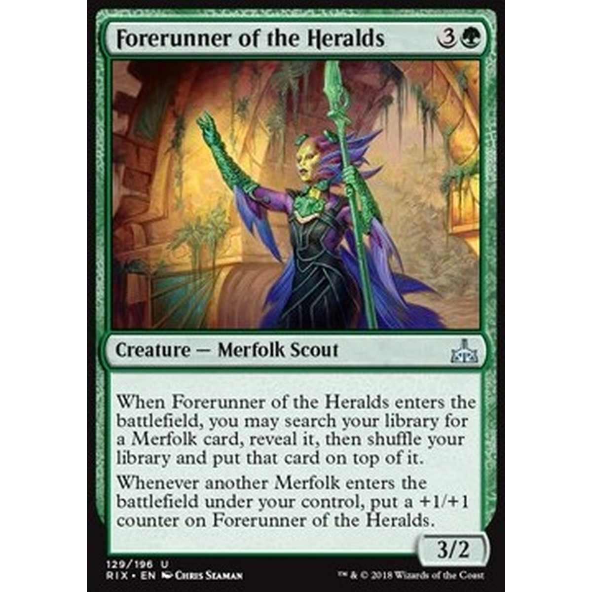 Forerunner of the Heralds - Precorritrice degli Araldi - [RIX] [NM]