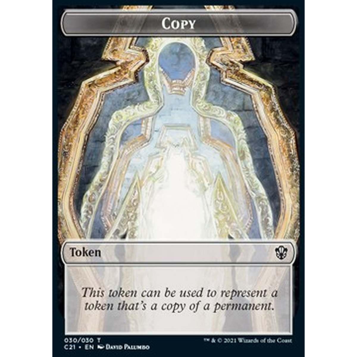 Copy Token // Fractal Token (GU 0/0) - Copy Token // Fractal Token (GU 0/0) - [XC21] [NM]