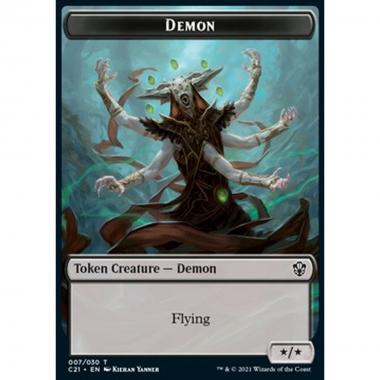 Demon Token (B */*) // Fungus Beast Token (G 4/4) - Demon Token (B */*) // Fungus Beast Token (G 4/4) - [XC21] [NM]