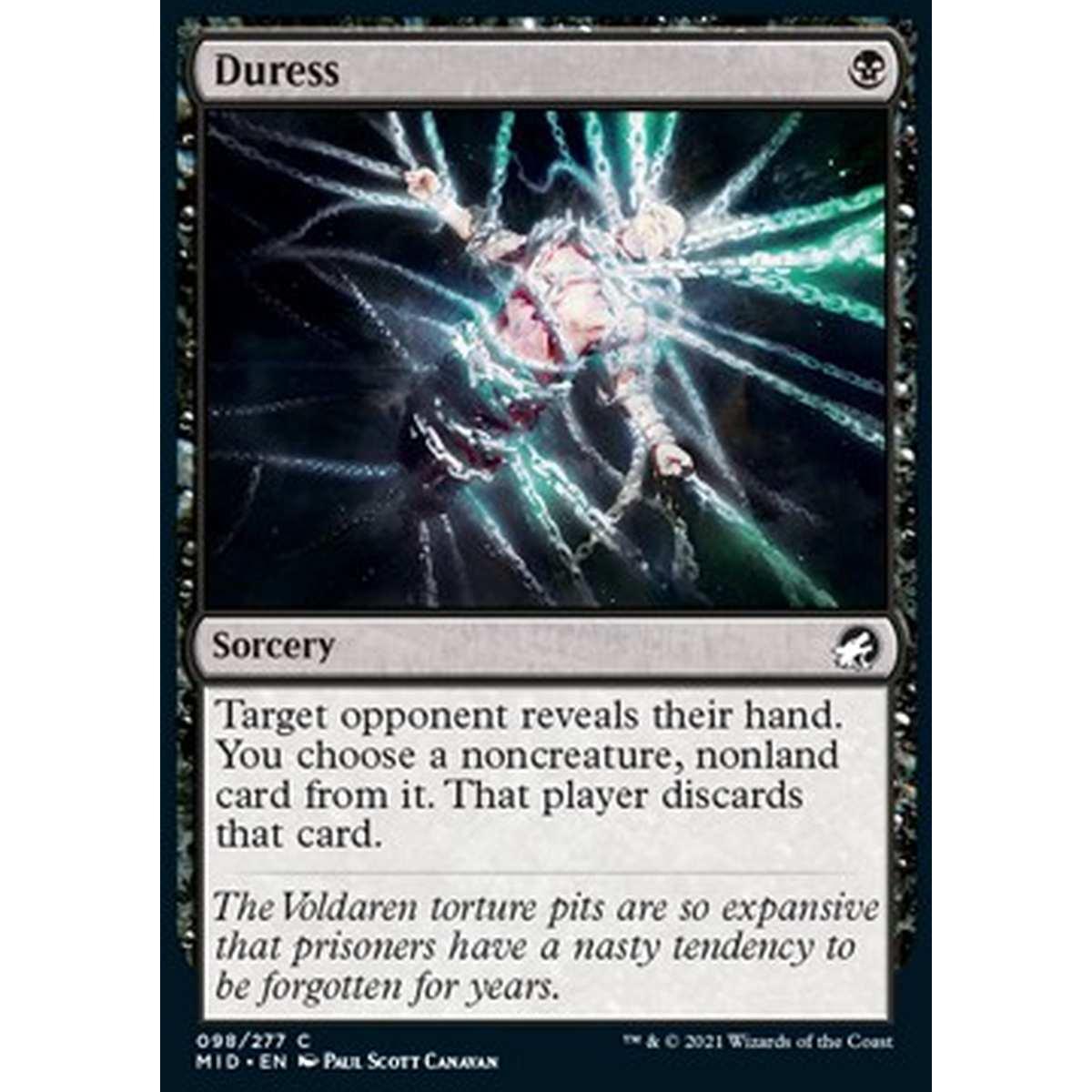 Duress - Costrizione - [MID] [NM]