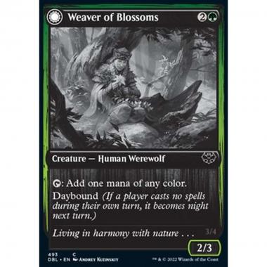 Weaver of Blossoms // Blossom-Clad Werewolf - Weaver of Blossoms // Blossom-Clad Werewolf - [DBL] [NM]