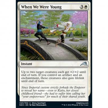 When We Were Young - Quando Eravamo Bambini - [NEO] [NM]